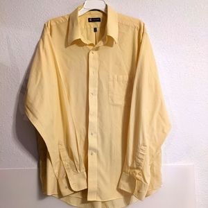 Men's Chaps Long Sleeve Button Up Dress Shirt Size XL